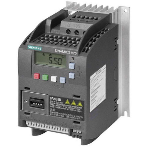 Частотный преобразователь Siemens SINAMICS V20 6SL3210-5BB11-2UV0 0,12 кВт/1 фаз.