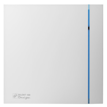 Вытяжной вентилятор Soler&Palau SILENT-100 CHZ SILVER DESIGN - 3C