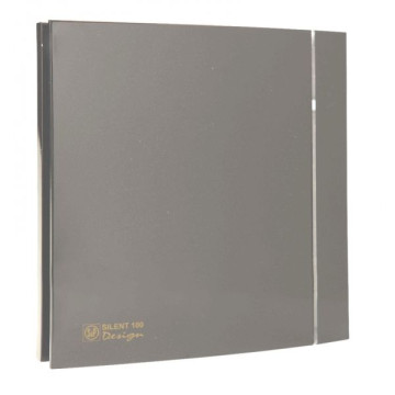 Вытяжной вентилятор Soler&Palau SILENT-100 CZ GREY DESIGN - 4C