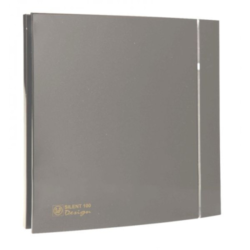 Вытяжной вентилятор Soler&Palau SILENT-100 CZ GREY DESIGN - 4C