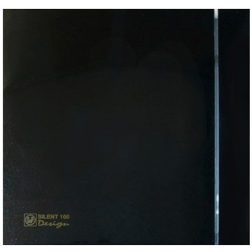 Вытяжной вентилятор Soler&Palau SILENT-100 CZ BLACK DESIGN - 4C
