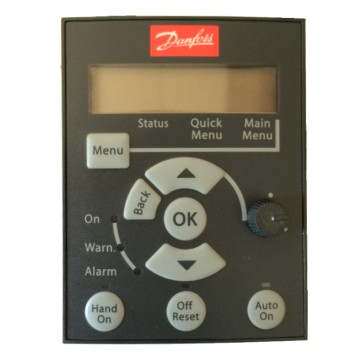 Панель управления Danfoss LCP 12 с потенциометром 132B0101 для MicroDrive FC 51