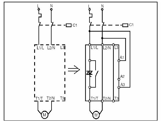Схема подключения упп Carlo Gavazzi RSE4012-BS 2 кВт