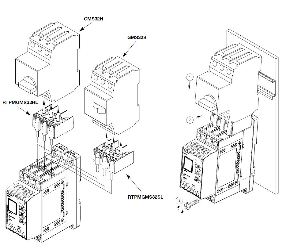 Монтаж упп Carlo Gavazzi RSGD4025E0VD20 11 кВт