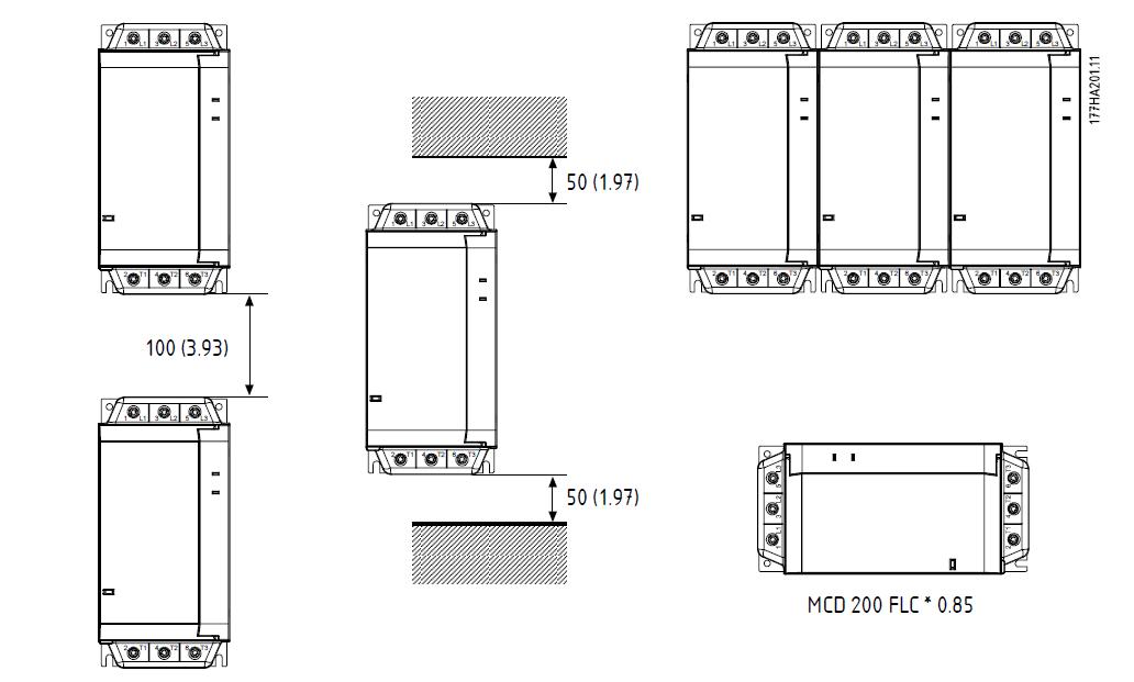 Монтаж упп Danfoss MCD 201 110 кВт - 175G5175